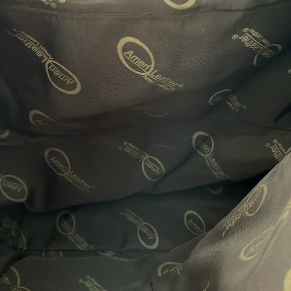 Amerileather tote bag with skull detail - Picture 9 of 9